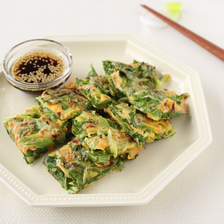 野菜の旨みがギュッ!セロリの香りチヂミ